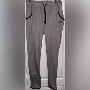 Adidas Gray Sweatpants Soft Joggers Versatile
